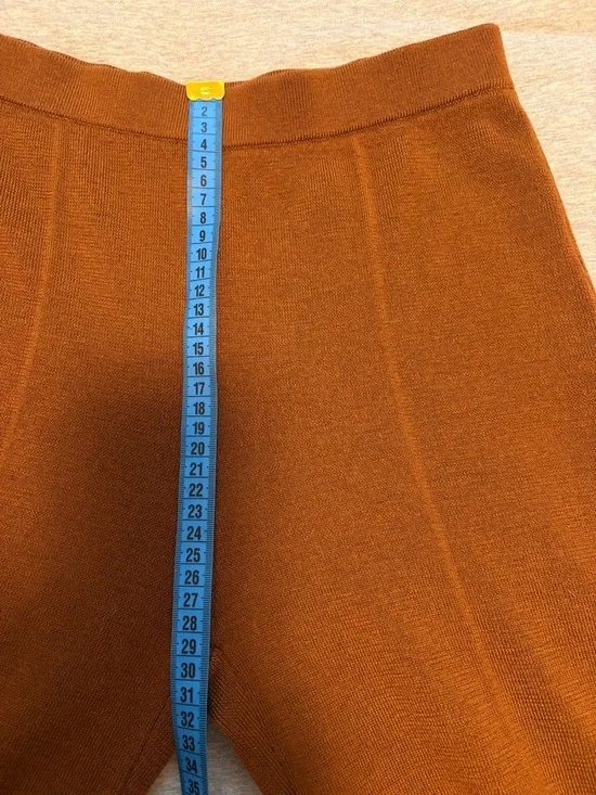 Sezane - Matthew 100% Merino wool pants - S - Hazelnut colour - Picture 7 of 10